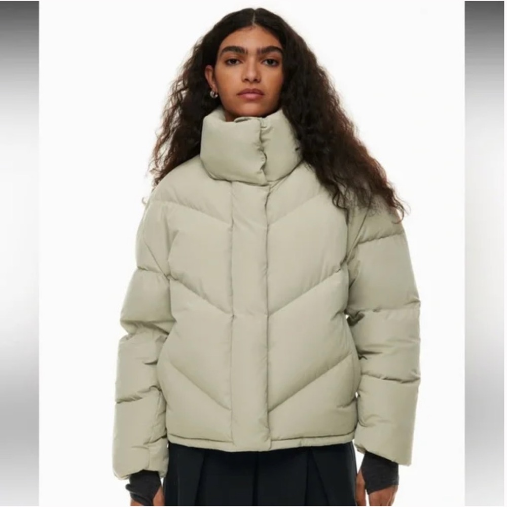 Wilfred the Cloud Puff funnel-neck goose down puffer jacket